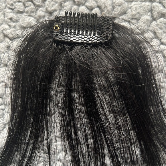 PHOCAS Clip in Human Hair Fringe Bangs - Picture 10 of 11